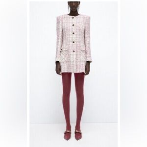 Zara jacket/dress tweed! Size small